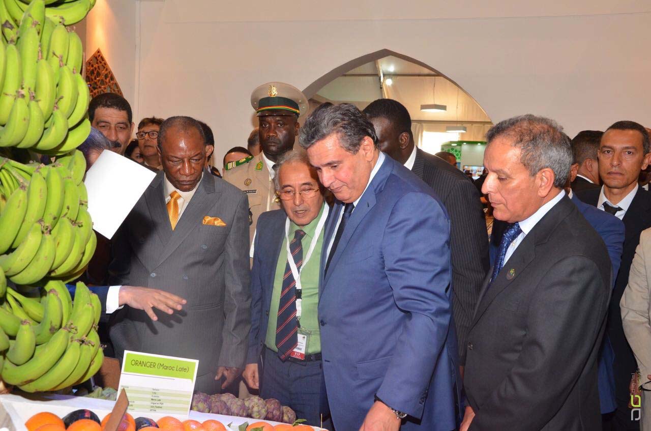 Photo du salon International de l'Agriculture au Maroc