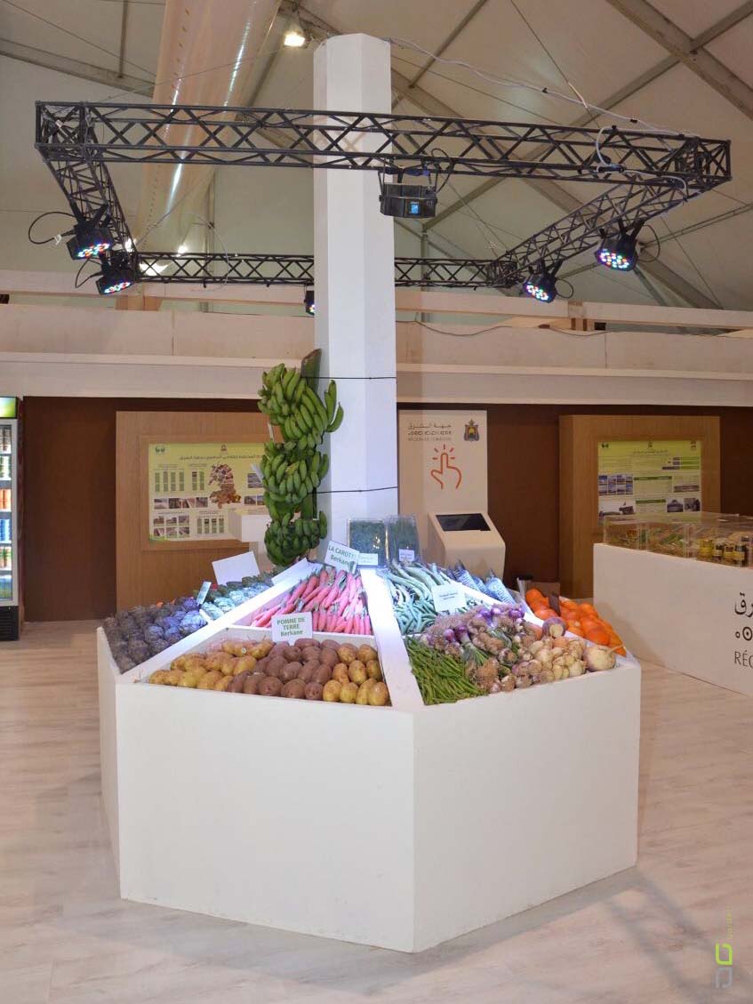Photo du salon International de l'Agriculture au Maroc