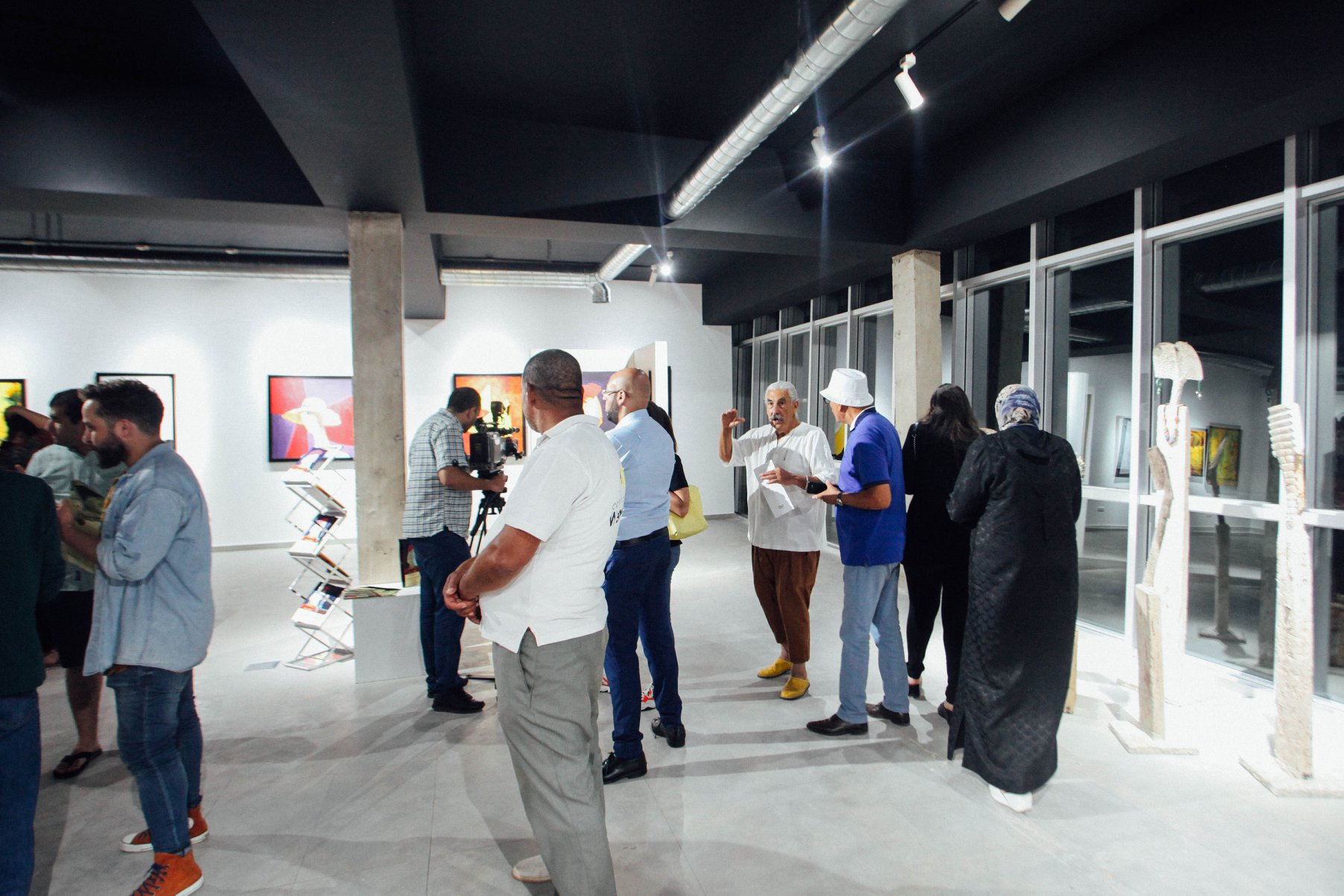 Photo de la soirée poétique Wajdat