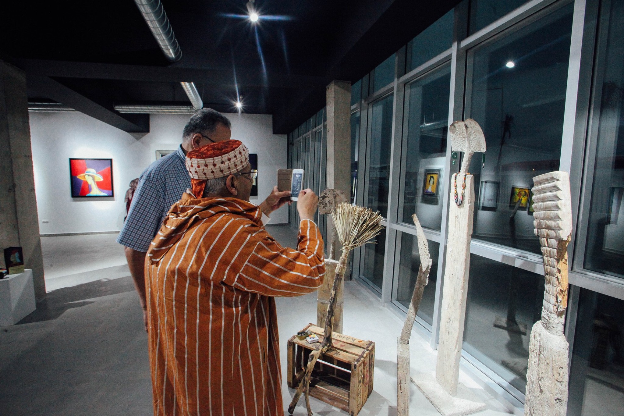 Photo de la soirée poétique Wajdat