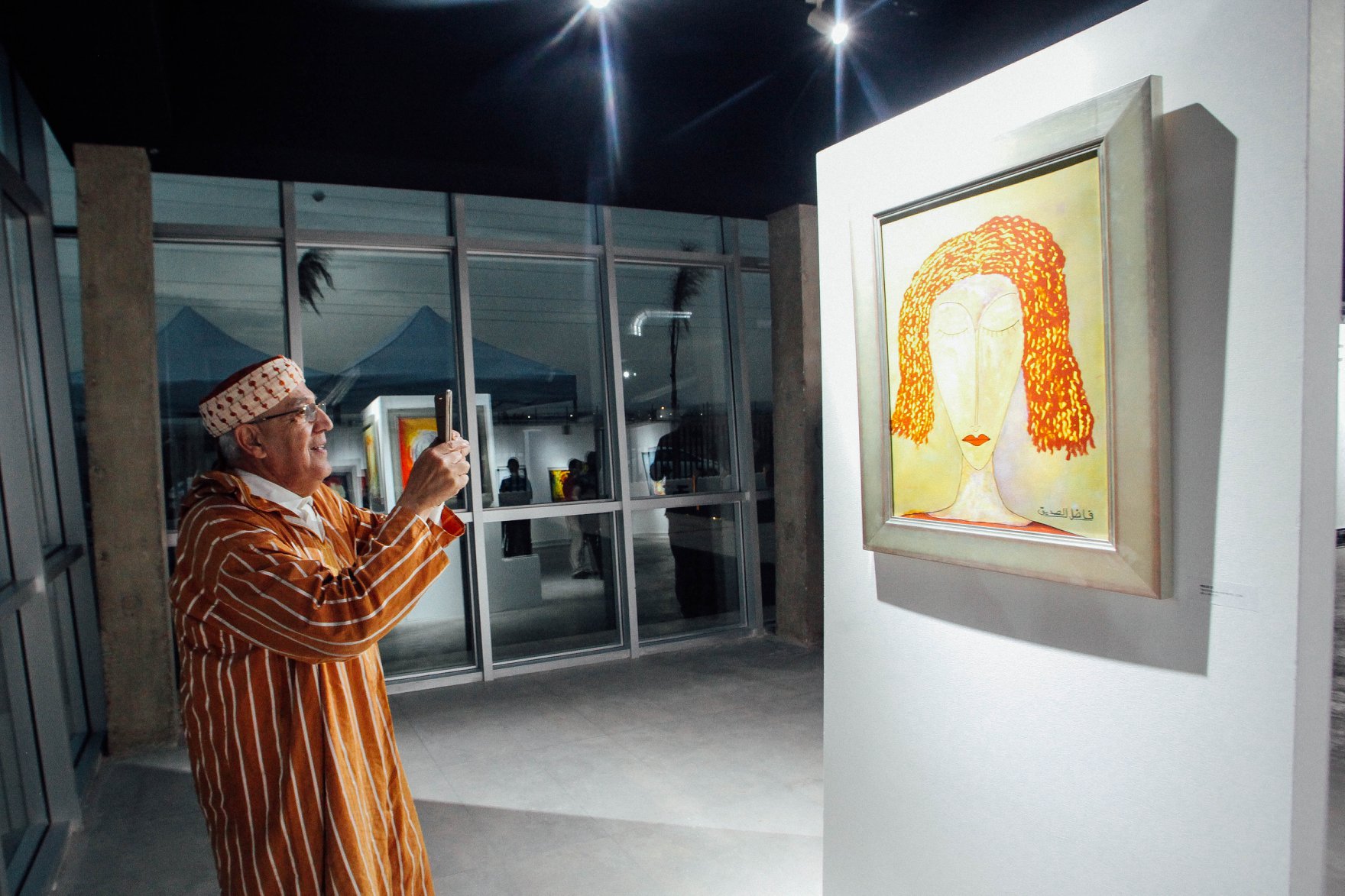 Photo de la soirée poétique Wajdat