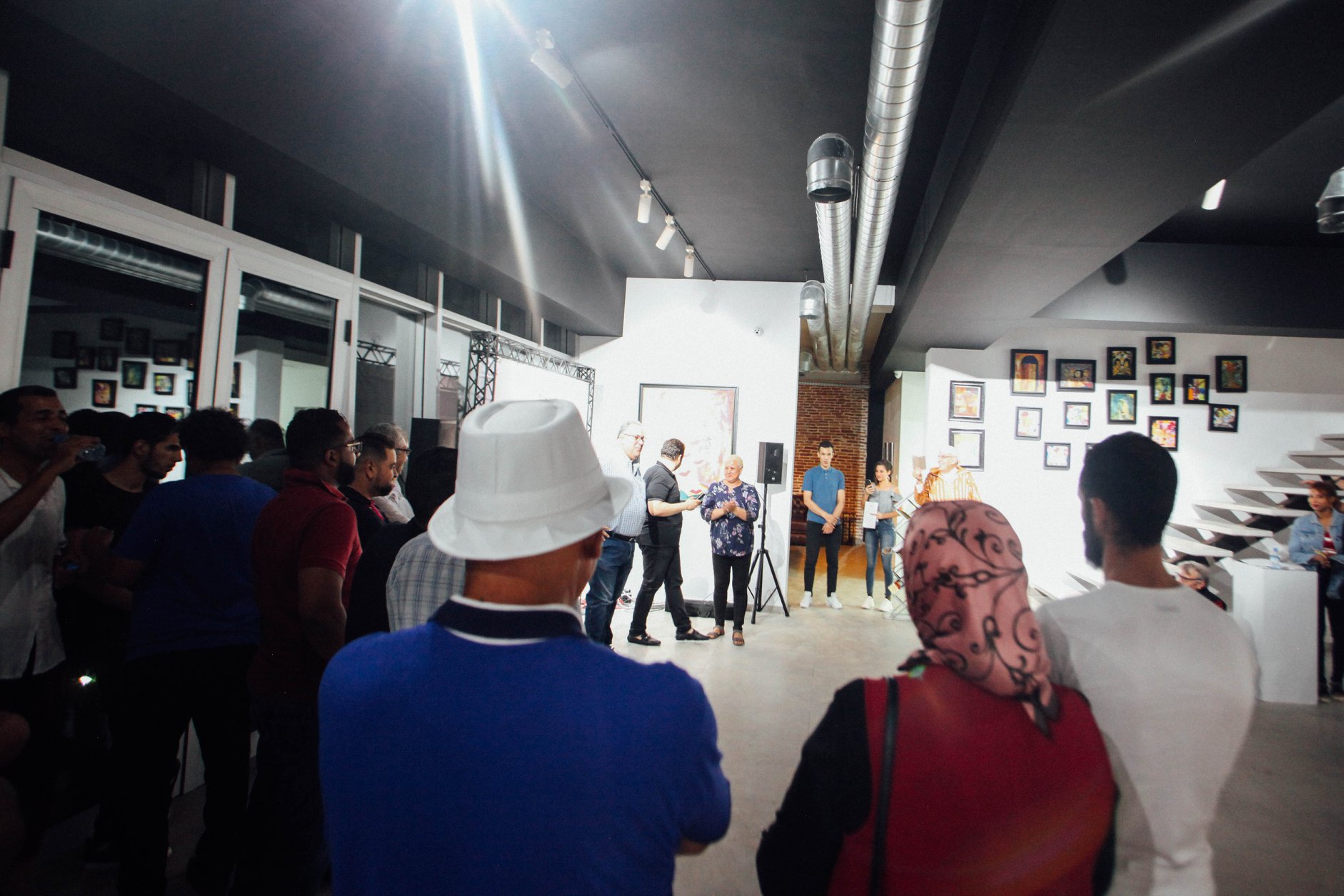 Photo de la soirée poétique Wajdat