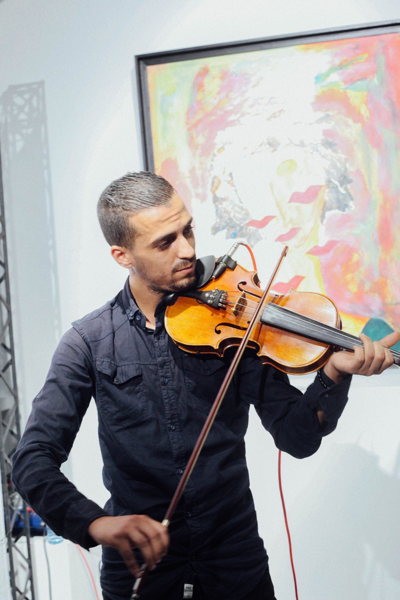 Photo de la soirée poétique Wajdat