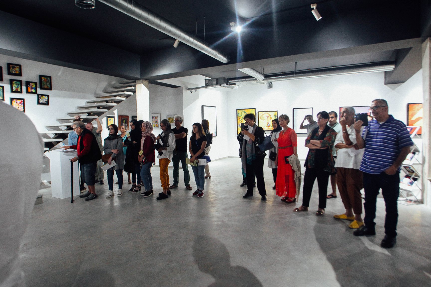 Photo de la soirée poétique Wajdat