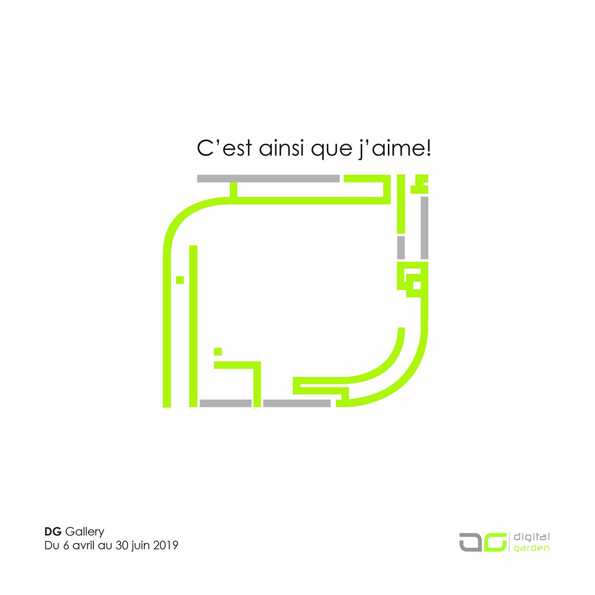 Vernissage exposé Digital Garden Gallery